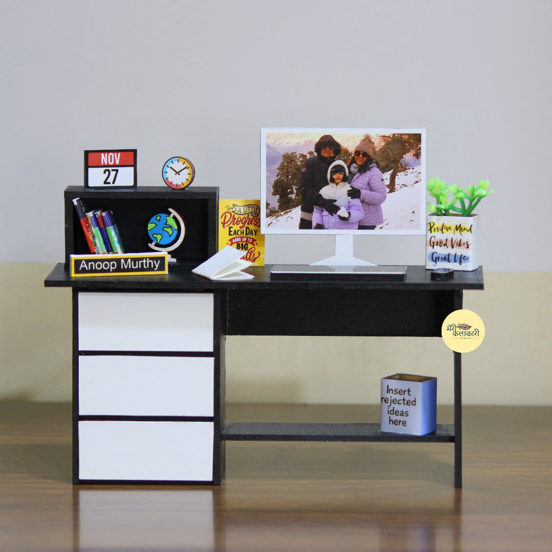 Custom Miniature Office Table