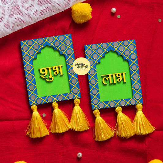 Jharokha Shubh Labh with Mirror Wall Decor