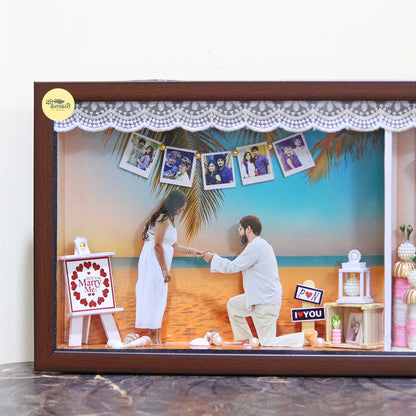 Love Story 2 Partition Miniature Frame