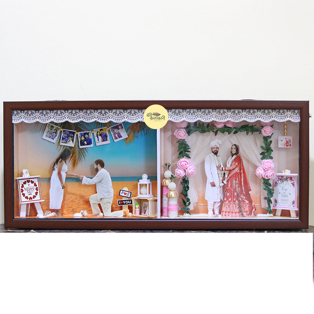 Love Story 2 Partition Miniature Frame