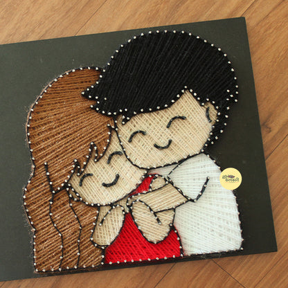 Cute Couple String Art For Couples