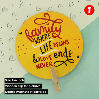 Customized Hand Painted Fridge Magnet With Photos