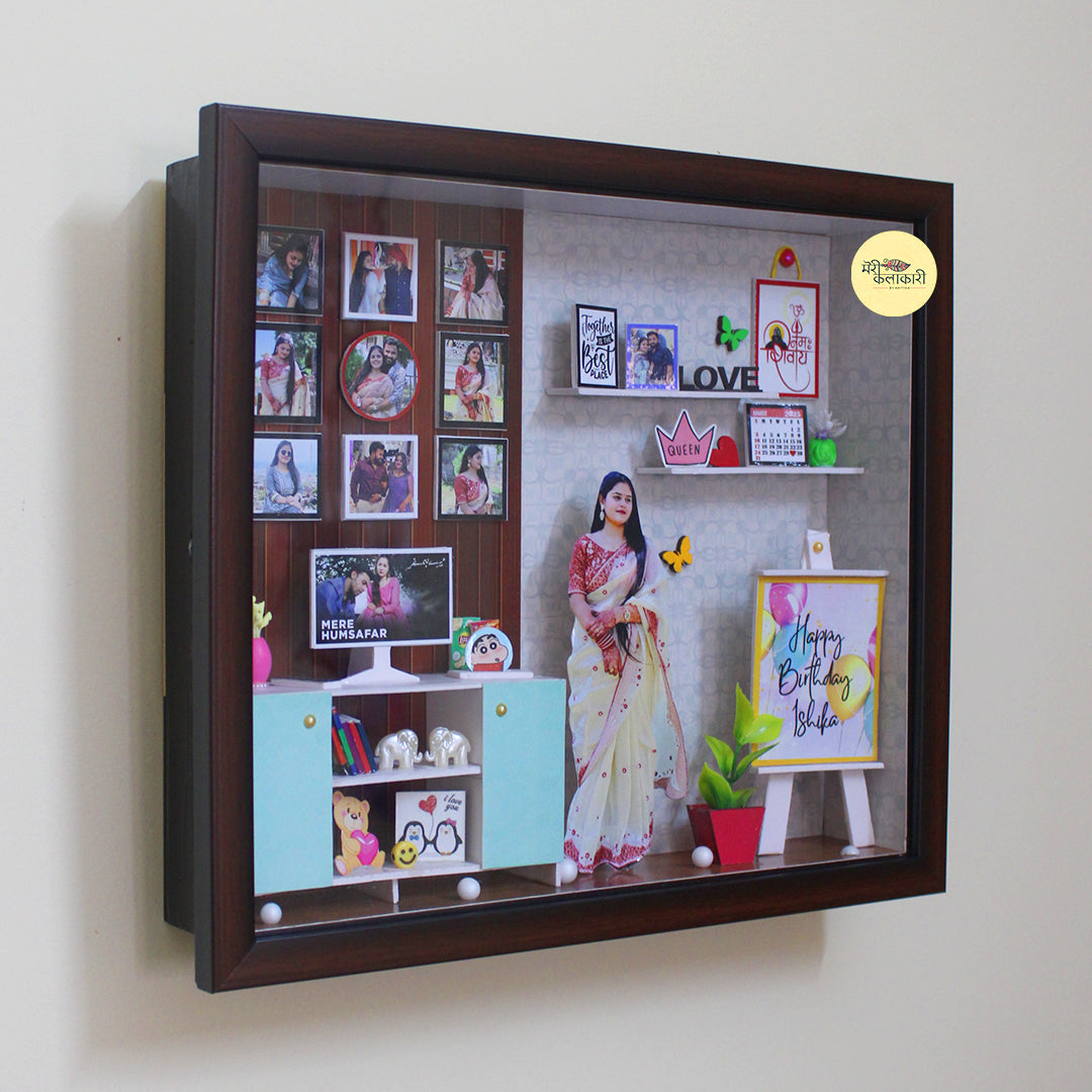 The Memory Wall Personalized Miniature Box
