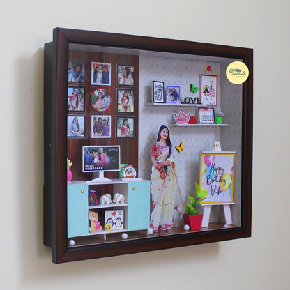 The Memory Wall Personalized Miniature Box