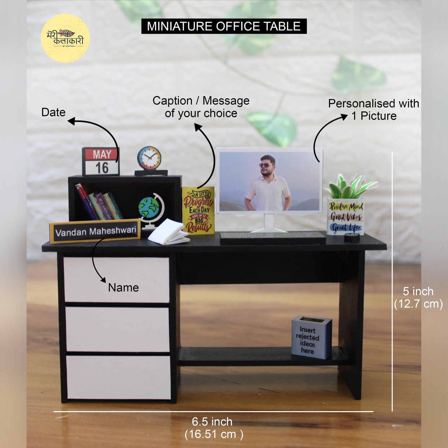 Custom Miniature Office Table