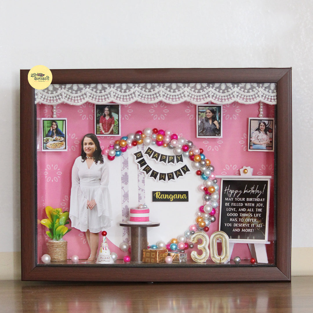 Personalized Birthday Miniature Frame