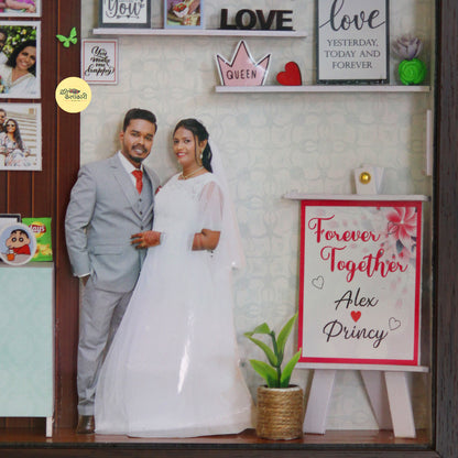The Memory Wall Personalized Miniature Box