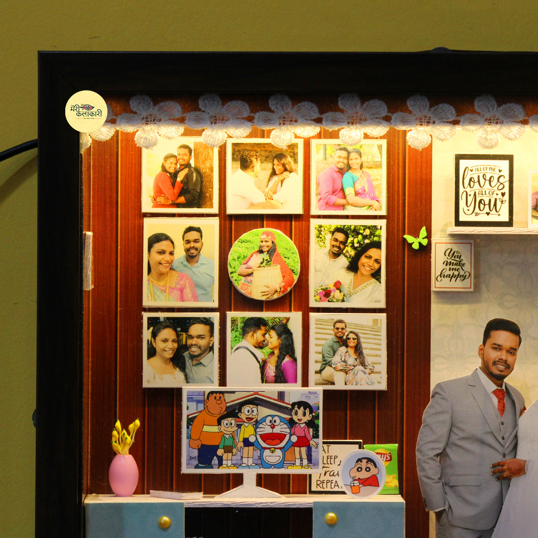 The Memory Wall Personalized Miniature Box