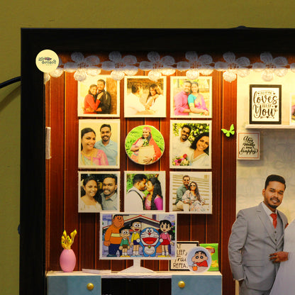 The Memory Wall Personalized Miniature Box