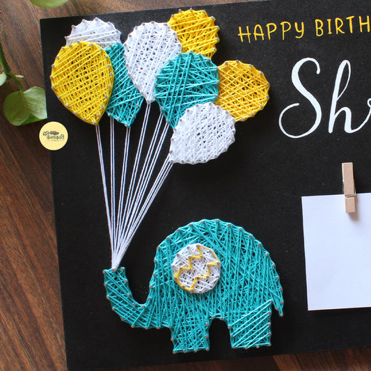Personalized Kids Name String Art with photos