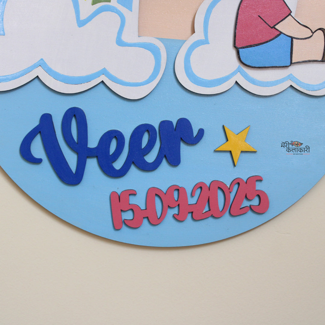 Personalized Handpainted Kids Name Board
