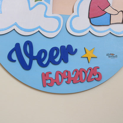 Personalized Handpainted Kids Name Board